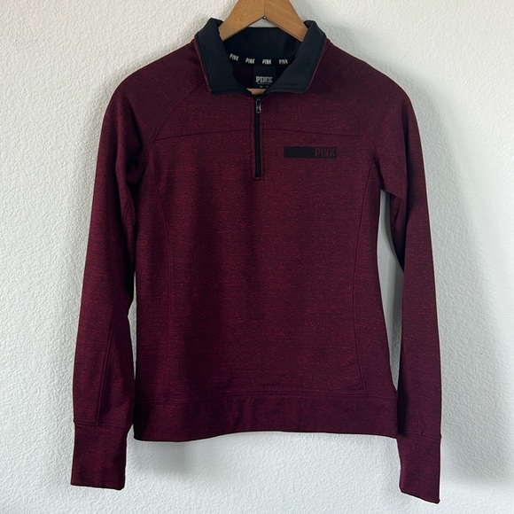 VS PINK Active Quarter Zip - Picture 1 of 5